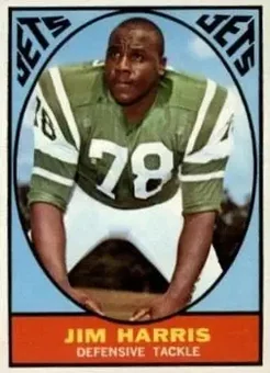 1967 Topps #94 - Jim Harris - New York Jets