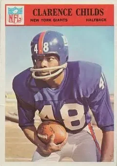 1966 Philadelphia #121 - Clarence Childs - New York Giants