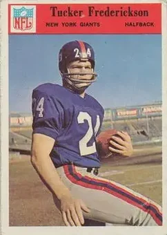 1966 Philadelphia #122 - Tucker Frederickson - New York Giants