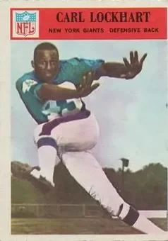 1966 Philadelphia #125 - Spider Lockhart - New York Giants