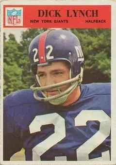 1966 Philadelphia #126 - Dick Lynch - New York Giants