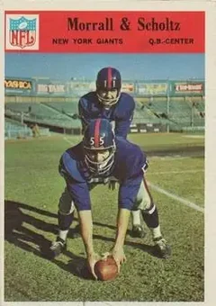 1966 Philadelphia #127 - Card #127 - New York Giants