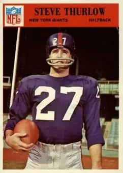 1966 Philadelphia #129 - Steve Thurlow - New York Giants