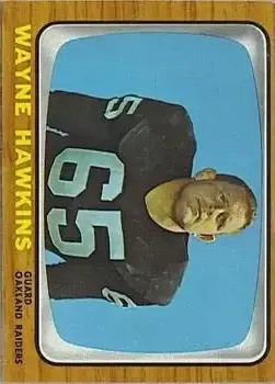 1966 Topps #111 - Wayne Hawkins - Oakland Raiders - Front