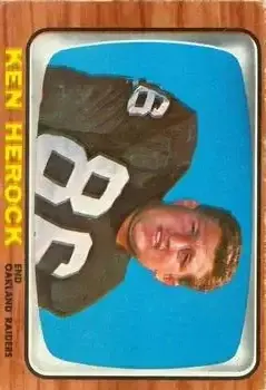 1966 Topps #112 - Ken Herock - Oakland Raiders - Front 1966 Topps #112 - Ken Herock - Oakland Raiders - Front