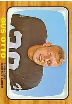 1966 Topps #114 - Gus Otto - Oakland Raiders 1966 Topps #114 - Gus Otto - Oakland Raiders