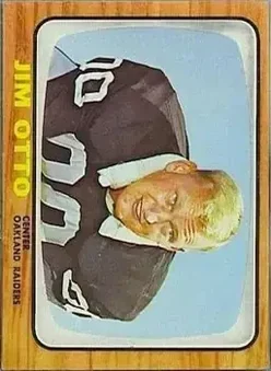 1966 Topps #115 - Jim Otto - Oakland Raiders