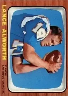 1966 Topps #119 - Lance Alworth - San Diego Chargers