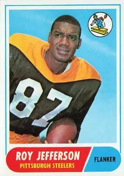 1968 Topps #85 - Roy Jefferson - Pittsburgh Steelers
