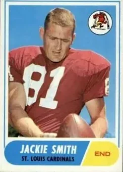 1968 Topps #86 - Jackie Smith - St. Louis Cardinals