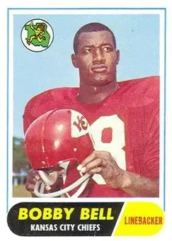 1968 Topps #93 - Bobby Bell - Kansas City Chiefs 1968 Topps #93 - Bobby Bell - Kansas City Chiefs