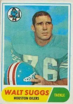 1968 Topps #94 - Walter Suggs - Houston Oilers