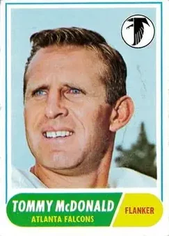 1968 Topps #99 - Tom McDonald - Atlanta Falcons