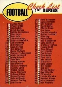 1969 Topps #80 - Card #80