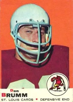 1969 Topps #87 - Don Brumm - St. Louis Cardinals 1969 Topps #87 - Don Brumm - St. Louis Cardinals