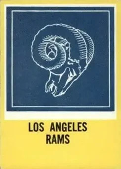 1967 Philadelphia #96 - Card #96 - Los Angeles Rams