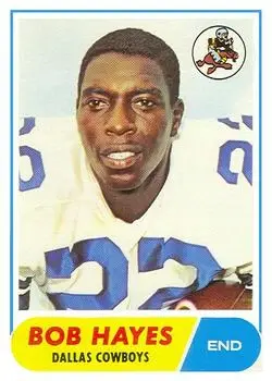 1968 Topps #103 - Bob Hayes - Dallas Cowboys