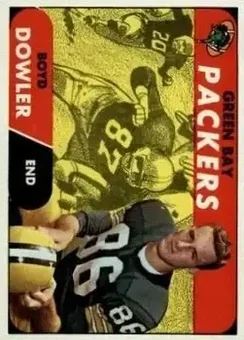 1968 Topps #105 - Boyd Dowler - Green Bay Packers