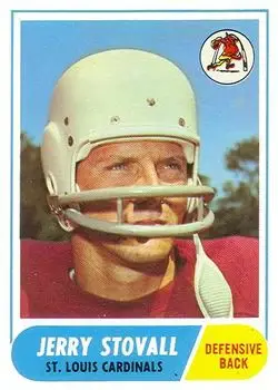 1968 Topps #112 - Jerry Stovall - St. Louis Cardinals
