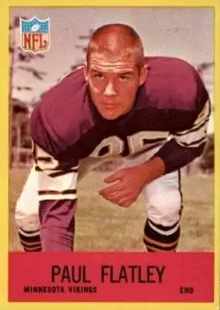 1967 Philadelphia #101 - Paul Flatley - Minnesota Vikings - Front