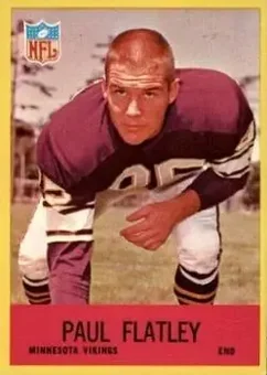 1967 Philadelphia #101 - Paul Flatley - Minnesota Vikings