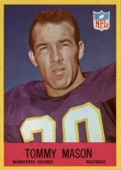 1967 Philadelphia #104 - Tommy Mason - Minnesota Vikings - Front