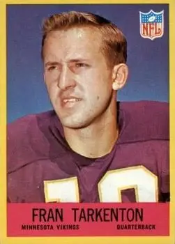 1967 Philadelphia #106 - Fran Tarkenton - Minnesota Vikings