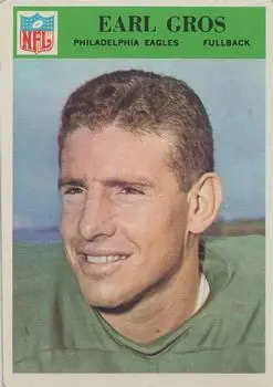 1966 Philadelphia #137 - Earl Gros - Philadelphia Eagles