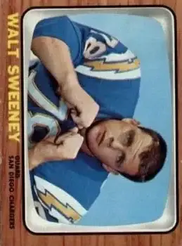 1966 Topps #126 - Walt Sweeney - San Diego Chargers