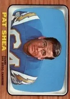 1966 Topps #130 - Pat Shea - San Diego Chargers 1966 Topps #130 - Pat Shea - San Diego Chargers