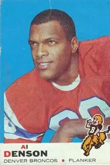 1969 Topps #110 - Al Denson - Denver Broncos