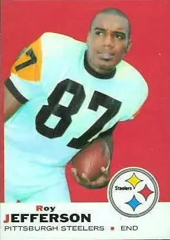 1969 Topps #111 - Roy Jefferson - Pittsburgh Steelers