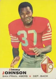 1969 Topps #113 - Jim Johnson - San Francisco 49ers