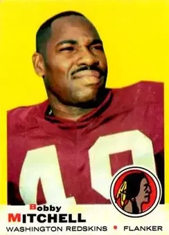 1969 Topps #114 - Bobby Mitchell - Washington Redskins