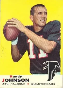 1969 Topps #115 - Randy Johnson - Atlanta Falcons