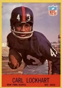 1967 Philadelphia #115 - Spider Lockhart - New York Giants
