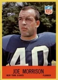 1967 Philadelphia #116 - Joe Morrison - New York Giants