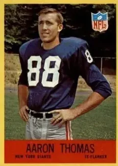 1967 Philadelphia #119 - Aaron Thomas - New York Giants