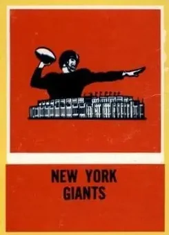 1967 Philadelphia #120 - Card #120 - New York Giants