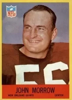 1967 Philadelphia #128 - John Morrow - New Orleans Saints