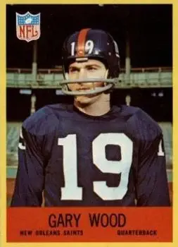 1967 Philadelphia #131 - Gary Wood - New Orleans Saints - Front