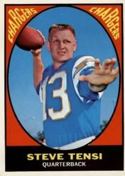 1967 Topps #119 - Steve Tensi - San Diego Chargers