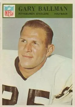 1966 Philadelphia #145 - Gary Ballman - Pittsburgh Steelers