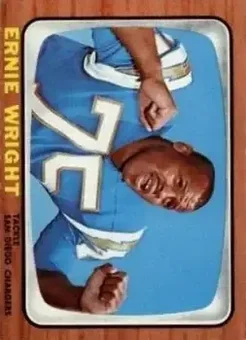 1966 Topps #131 - Ernie Wright - San Diego Chargers 1966 Topps #131 - Ernie Wright - San Diego Chargers