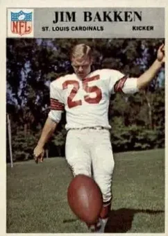 1966 Philadelphia #158 - Jim Bakken - St. Louis Cardinals