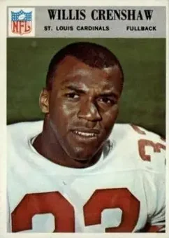 1966 Philadelphia #160 - Willis Crenshaw - St. Louis Cardinals