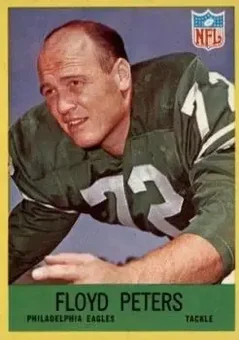 1967 Philadelphia #139 - Floyd Peters - Philadelphia Eagles