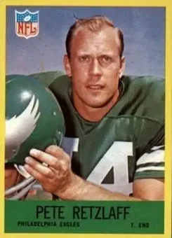 1967 Philadelphia #140 - Pete Retzlaff - Philadelphia Eagles