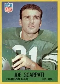 1967 Philadelphia #141 - Joe Scarpati - Philadelphia Eagles
