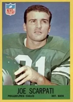 1967 Philadelphia #141 - Joe Scarpati - Philadelphia Eagles